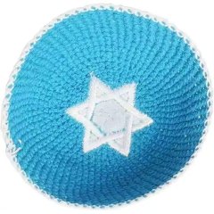 Wholesale Custom Handmade Crochet Kippah With Free Clip